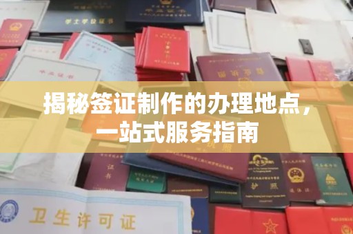 涵江揭秘签证制作的办理地点，一站式服务指南