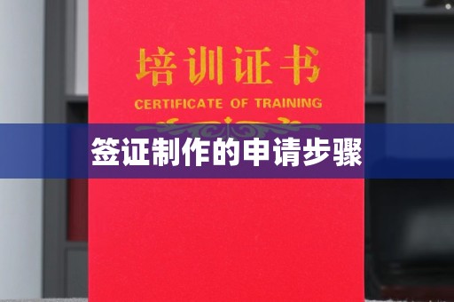 涵江签证制作的申请步骤