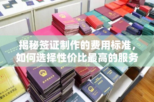 涵江揭秘签证制作的费用标准，如何选择性价比最高的服务？
